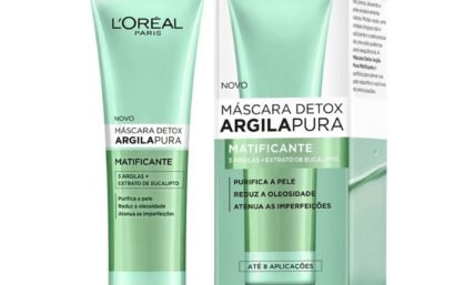 Máscara Matificante de Argila Pura, L'Oréal Paris - Resenha