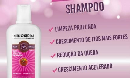 Nanovin A Minoxidim Woman Shampoo Crescimento Capilar - Resenha