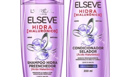 Kit Elseve Hidra Hialurônico shampoo e condicionador - Resenha