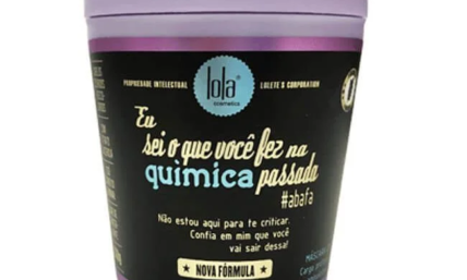 Máscara Lola Cosmetics Eu Sei o Que Você Fez na Química Passada por apenas R$ 14,62